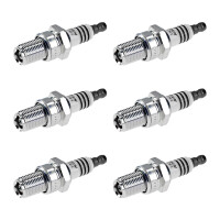 6 Spark Plugs fixed SAE connection NGK Iridium IX...