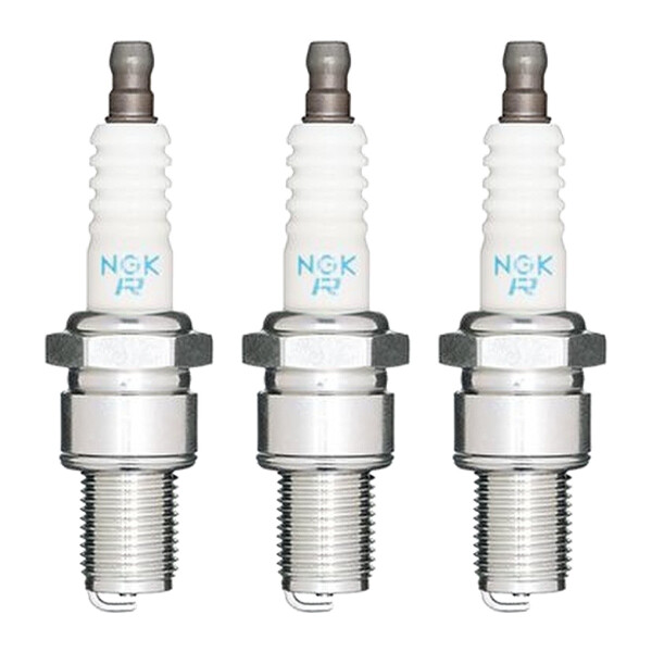 3 Spark Plugs fixed SAE connection NGK aftermarket expertise for MERCURY MARINE