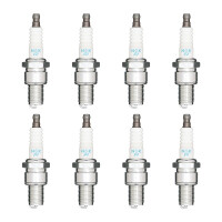 8 Spark Plugs fixed SAE connection NGK aftermarket...