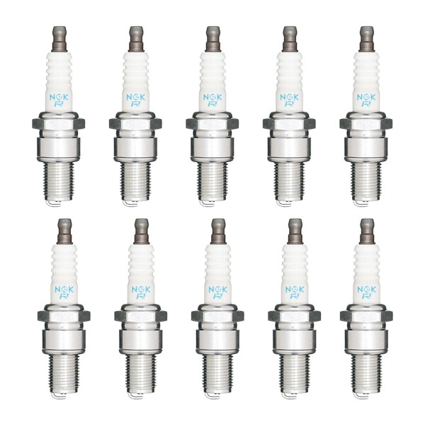 10 Zündkerzen fester SAE-Anschluss NGK Aftermarket-Expertise für MERCURY MARINE