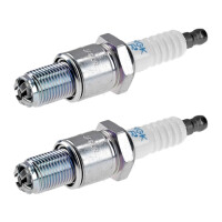 2 Zündkerzen fester SAE-Anschluss NGK...
