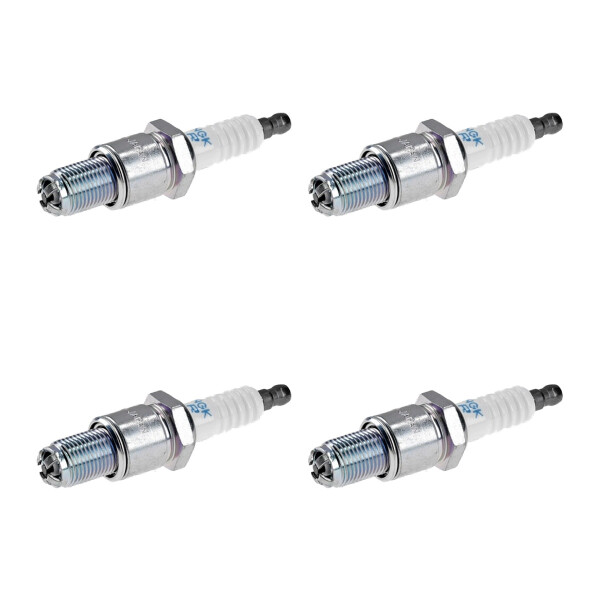 4 Spark Plugs fixed SAE connection NGK aftermarket expertise for MAZDA