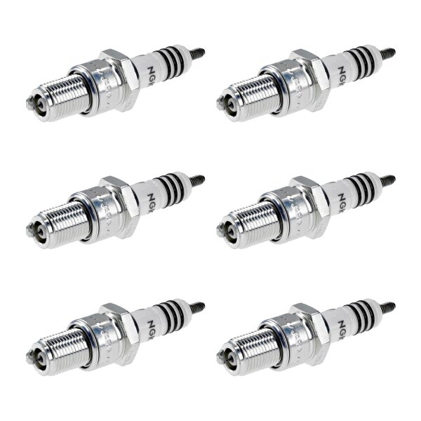 6 Spark Plugs with flat seat NGK Iridium IX for e.g. ALFA ROMEO GIULIETTA