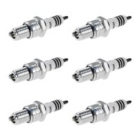 6 Spark Plugs with flat seat NGK Iridium IX for e.g. ALFA...