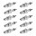 10 Spark Plugs with flat seat NGK Iridium IX for e.g. ALFA ROMEO GIULIETTA