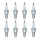 8 Spark Plugs with flat seal seat NGK for VW TRANSPORTER and others