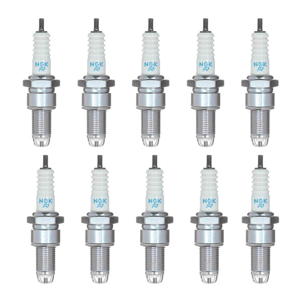 10 Spark Plugs with flat seal seat NGK for VW TRANSPORTER and others