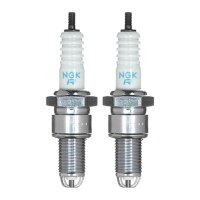 2 Zündkerzen mit Flachdichtsitz NGK...