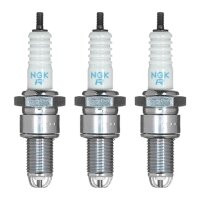 3 Zündkerzen mit Flachdichtsitz NGK...