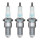 3 Zündkerzen mit Flachdichtsitz NGK Aftermarket-Expertise für u.a. VW PASSAT