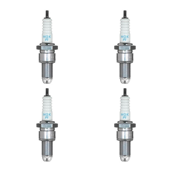 4 Spark Plugs with flat seal seat NGK suitable for VW PASSAT and others