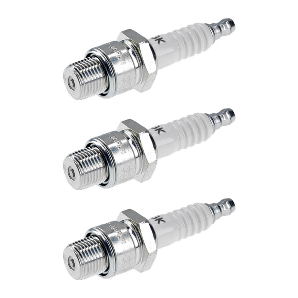 3 Spark Plugs fixed SAE connection NGK IAM expertise for TOYOTA and others