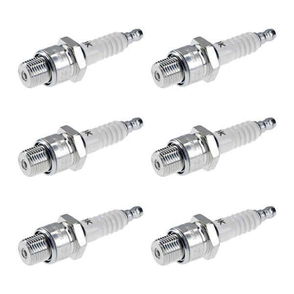6 Spark Plugs fixed SAE connection NGK IAM expertise for TOYOTA and others