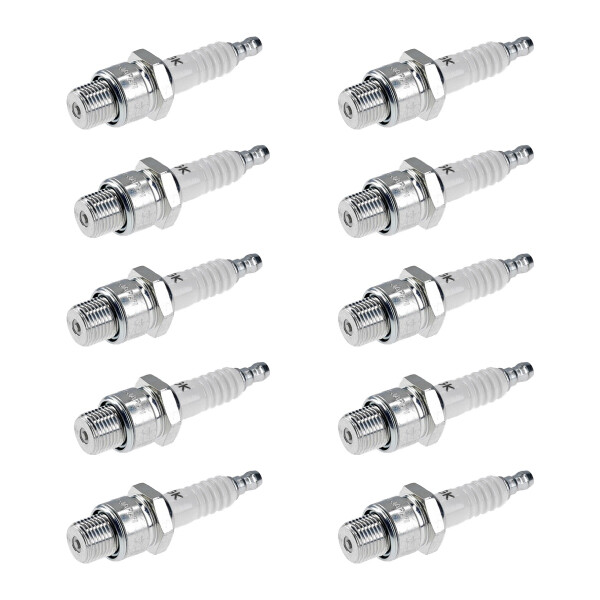 10 Spark Plugs fixed SAE connection NGK IAM expertise for TOYOTA and others