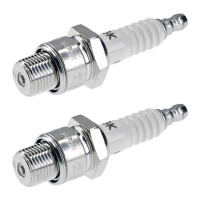 2 Spark Plugs fixed SAE connection NGK IAM expertise for...