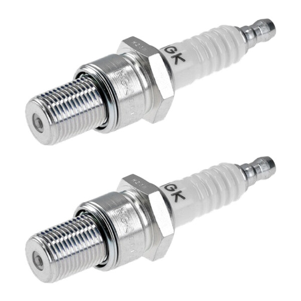 2 Spark Plugs fixed SAE connection NGK IAM expertise for various vehicles