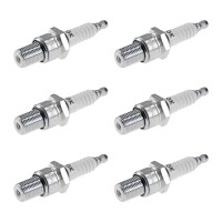 6 Spark Plugs fixed SAE connection NGK IAM expertise for...