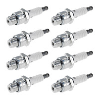 8 Spark Plugs fixed SAE connection NGK aftermarket...