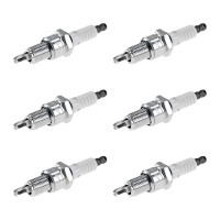 6 Spark Plugs fixed SAE connection NGK suitable for...