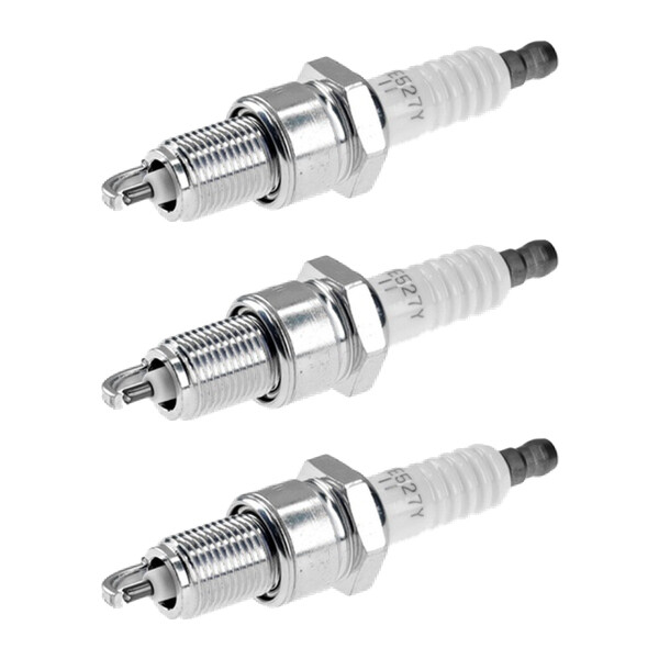 3 Spark Plugs fixed SAE connection NGK aftermarket expertise for e.g. MAZDA