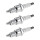 3 Spark Plugs fixed SAE connection NGK aftermarket expertise for e.g. MAZDA