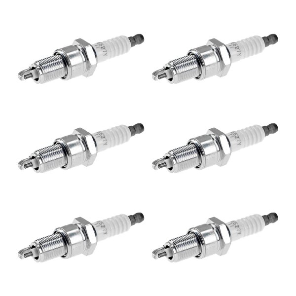 6 Spark Plugs fixed SAE connection NGK aftermarket expertise for e.g. MAZDA
