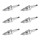 6 Spark Plugs fixed SAE connection NGK aftermarket expertise for e.g. MAZDA