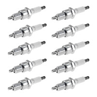 10 Spark Plugs fixed SAE connection NGK aftermarket...