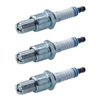 3 Spark Plugs with flat seal seat NGK aftermarket...
