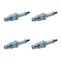 4 Zündkerzen mit Flachdichtsitz NGK...