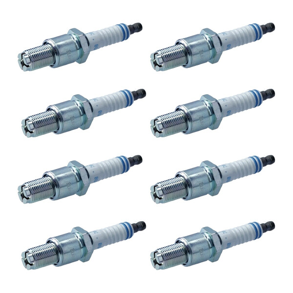 8 Spark Plugs with flat seal seat NGK aftermarket expertise for MAZDA RX-7