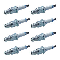 8 Spark Plugs with flat seal seat NGK aftermarket...