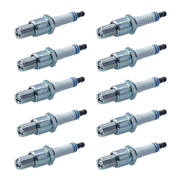 10 Spark Plugs fixed SAE connection NGK aftermarket expertise for MAZDA