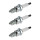3 Spark Plugs fixed SAE connection NGK IAM expertise for MITSUBISHI ECLIPSE