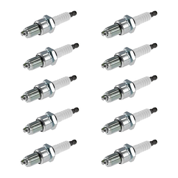 10 Spark Plugs fixed SAE connection NGK IAM expertise for MITSUBISHI ECLIPSE