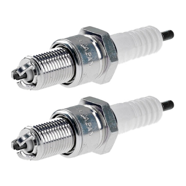 2 Spark Plugs with flat seal seat NGK IAM expertise for AUDI 100 and others