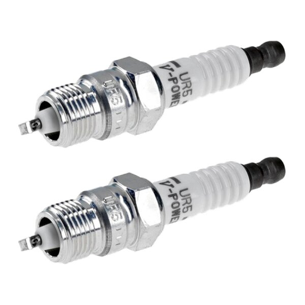 2 Spark Plugs fixed SAE connection NGK aftermarket expertise for e.g. AUDI A8