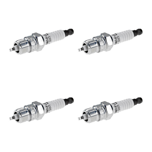 4 Spark Plugs fixed SAE connection NGK aftermarket expertise for e.g. AUDI A8