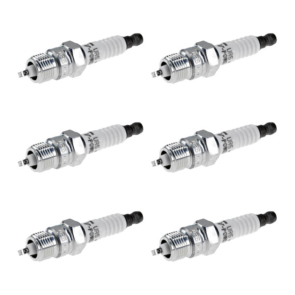 6 Spark Plugs fixed SAE connection NGK aftermarket expertise for e.g. AUDI A8