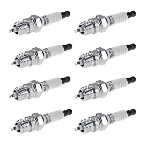 8 Spark Plugs fixed SAE connection NGK aftermarket expertise for e.g. AUDI A8