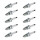 10 Spark Plugs fixed SAE connection NGK suitable for e.g. HYUNDAI SONATA