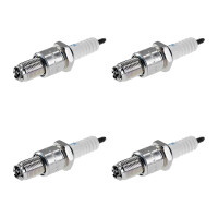 4 Spark Plugs with flat seal seat NGK aftermarket...