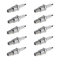 10 Spark Plugs with flat seal seat NGK aftermarket...