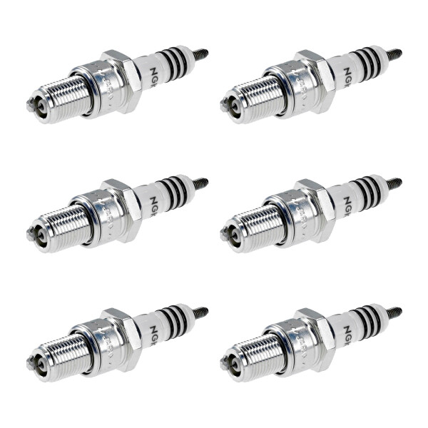 6 Spark Plugs with flat seat NGK Iridium IX for PORSCHE 911 and others