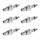 6 Spark Plugs with flat seat NGK Iridium IX for PORSCHE 911 and others