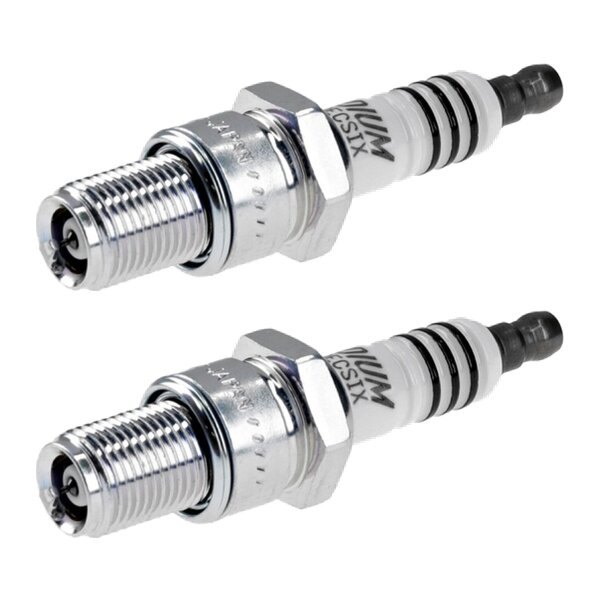 2 Spark Plugs fixed SAE connection NGK Iridium IX for various vehicles
