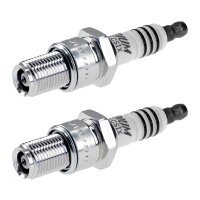2 Spark Plugs fixed SAE connection NGK Iridium IX for...