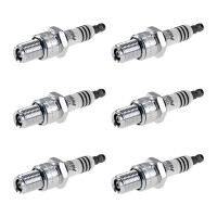 6 Spark Plugs fixed SAE connection NGK Iridium IX for...