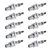 10 Spark Plugs fixed SAE connection NGK Iridium IX for...