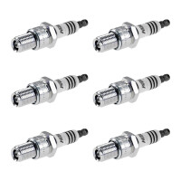 6 Spark Plugs fixed SAE connection NGK IAM-Expertise...